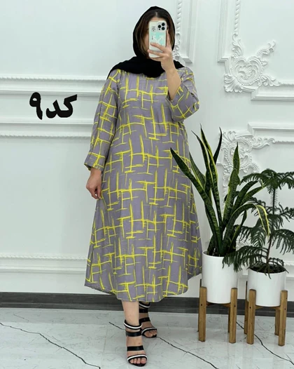 پیراهن ساحلی طرح دار کرسپو 3995