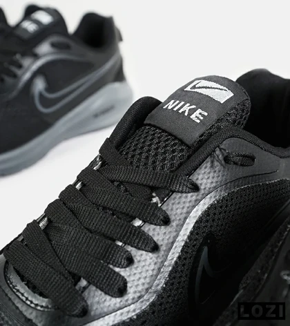 کفش کتانی مردانه و زنانه مشکی طوسی نایک NIKE PEGASUS V10 مدل 7143