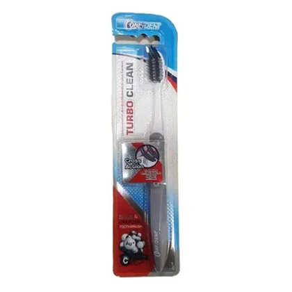 مسواک سافت Turbo clean کانفیدنت دارای یون نقره و ذغال