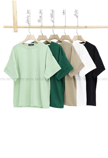 تیشرت باکسی ساده
