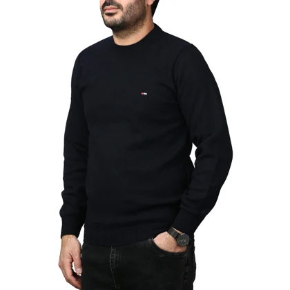 پلیور بافت فندقی مردانه مدل 659854