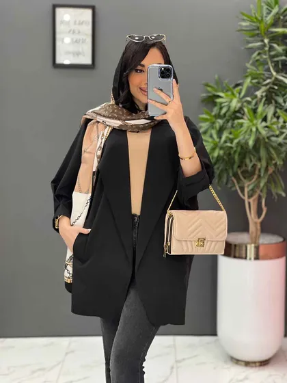 مانتو مازراتی کتی یقه آمریکایی