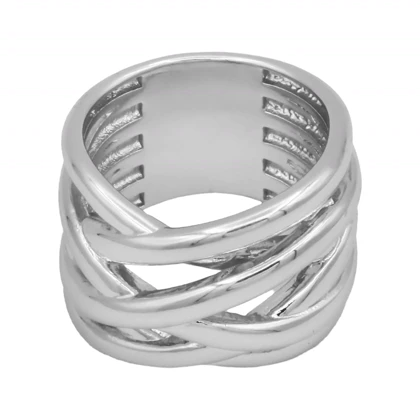 انگشتر گره‌ای زنانه مدل سیمی