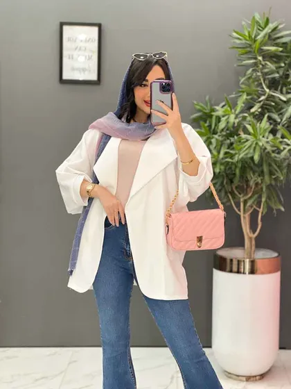 مانتو مازراتی کتی یقه آمریکایی