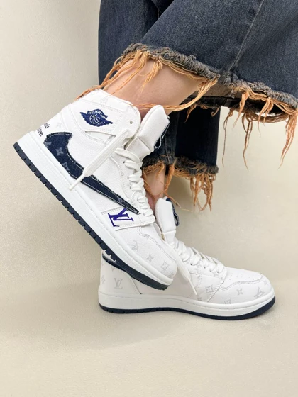 کتانی ونس ساق‌دار زنانه تراویس طر لوی ویتون NIKE کد 1638