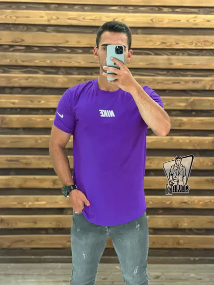 تیشرت آستین کشبافت NIKE