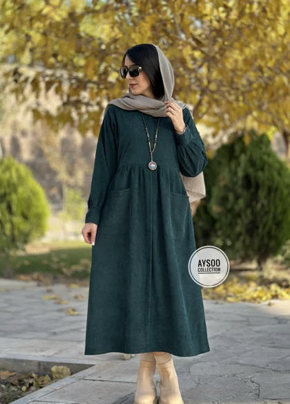 پیراهن مانتویی گیتا 3