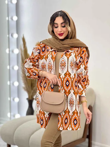 مانتو طرح سنتی پارمین