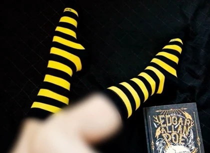 جوراب زنانه ساق‌دار رینگی