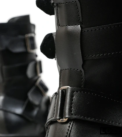 بوت مردانه ساق‌دار مشکی ZARA