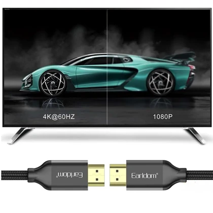 کابل HDMI ارلدام Earldom مدل ET-W26 طول 5 متر 4K