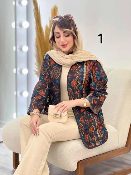 مانتو طرح سنتی مینو