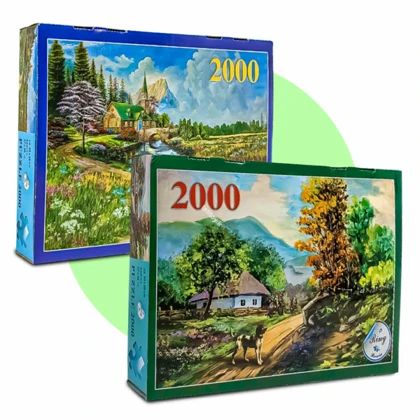 پازل 2000 تکه هدیه جذاب تولد