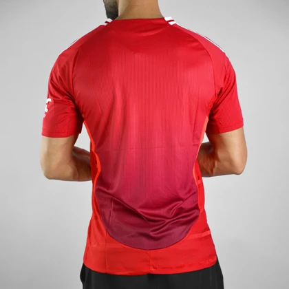 تیشرت فوتبالی پلیری منچستر یونایتد مدل Adidas-Heat RDY-9595 قرمز