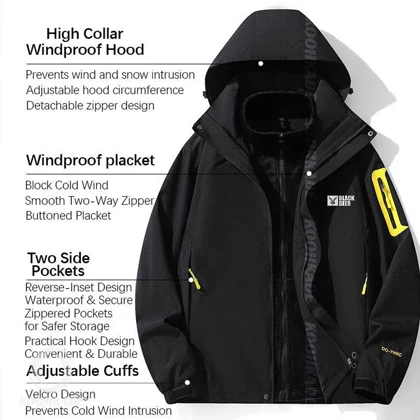 کاپشن دو پوش BLACKDEER M555