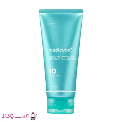 فوم شستشوی صورت مدیکوب مدل azelaic acid 10 وزن 120 گرم