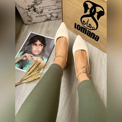 پاشنه 5 سانت ساده خاویاری _ 1400