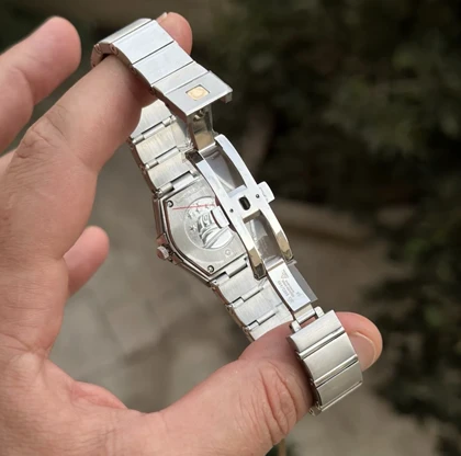 ساعت امگا کانسلیشن مردانه نقره ای صفحه مشکی ایندکس خط Omega Constellation Silver