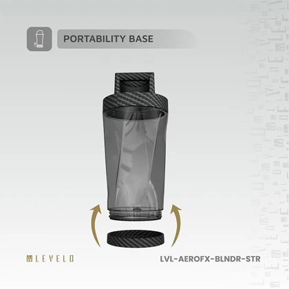 شیکر شارژی مسافرتی LEVELO مدل AeroFlex