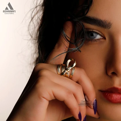 انگشتر پاپیونی Bow Tie Ring G1