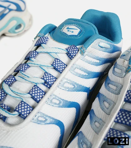 کفش کتانی مردانه و زنانه آبی سفید NIKE AirMax Plus TN Ultra