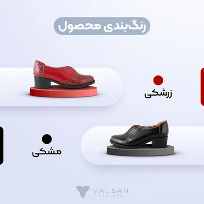 کفش پاشنه‌دار زنانه مدل کارولین کد 664-MRV