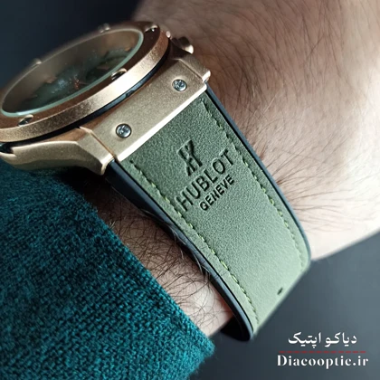ساعت مچی مردانه برند هابلوت مدل Hub1237 بند پیو