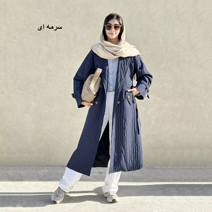 ترنچ کت بلند1007992