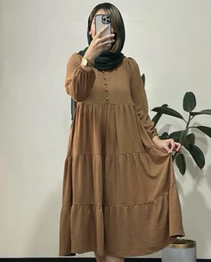 پیراهن مانتویی کمند