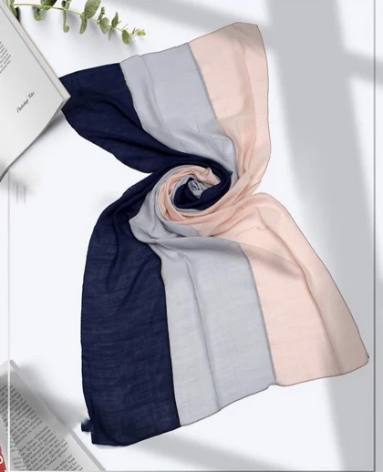 شال سه تکه اسلپ نخی