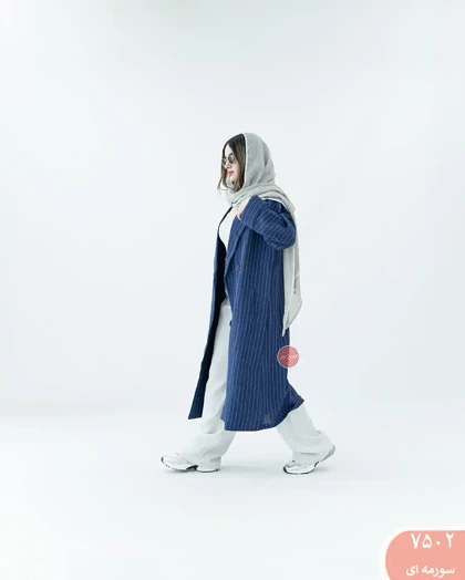 مانتو دانشجویی دیپلمات 7502