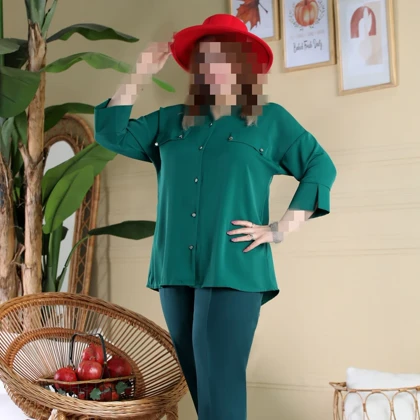 شومیز سایزبزرگ مدل شراره