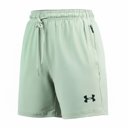 شلوارک ورزشی زنانه آندر آرمور مدل 888 سبز آدامسی