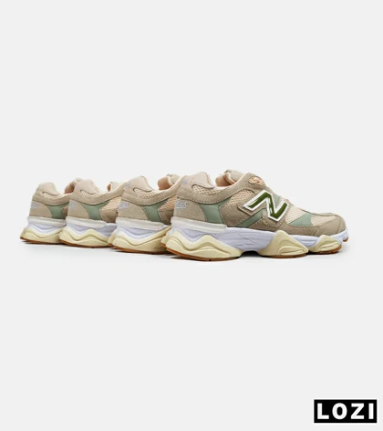 کفش کتانی زنانه کرم سبز NEW BALANCE 9060