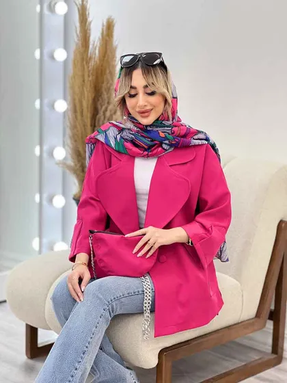 مانتو مازراتی کیف دار