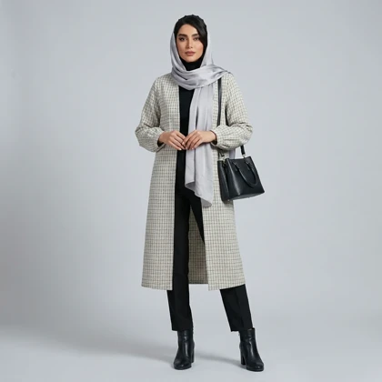 مانتو زنانه شانل ترک ترلان