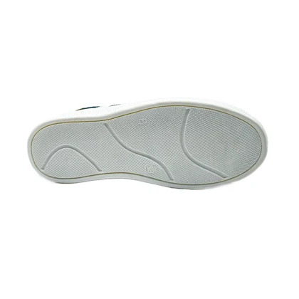 کفش و کتانی زنانه و دخترانه مدل آدیداس سامبا ADIDAS_SAMBA رنگ سفید آبی
