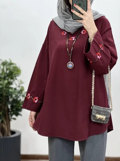 مانتو گلدوزی نرگس 3(ایراد دار)