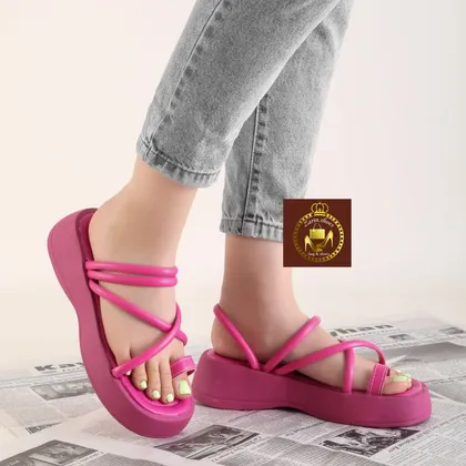 صندل لژدار لا انگشتی زنانه دو حالته F 29