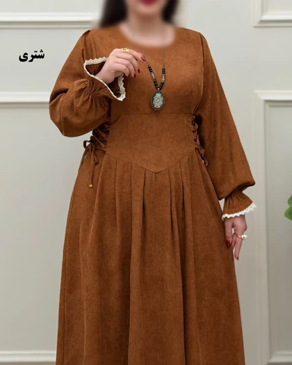 پیراهن مانتویی بغل گت