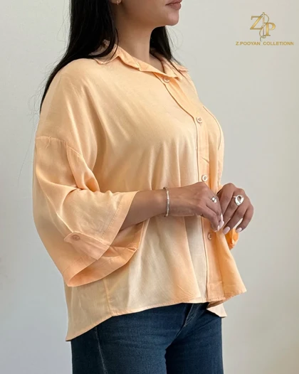 شومیز زنانه لینن نخ کویین