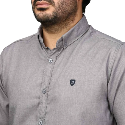 پیراهن آستین بلند ساده مردانه مدل 61029151