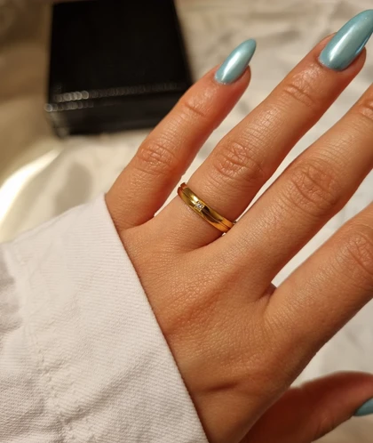 انگشتر استیل رنگ ثابت