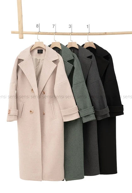 پالتو فوتر 4دکمه آستر دار کد1004886