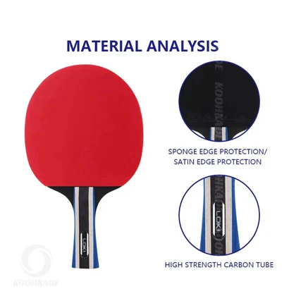 راکت پینگ پنگ لوکی مدل 2 ستاره RXTON 1