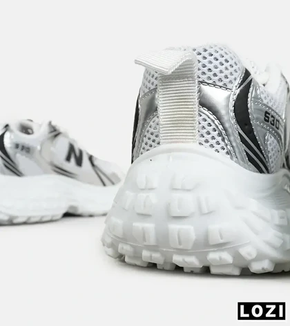کفش کتانی مردانه و زنانه سفید طوسی مشکی NEW BALANCE 530 V02