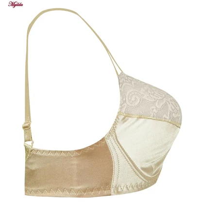 سوتین زنانه پانیذ کرم کد 66366-4