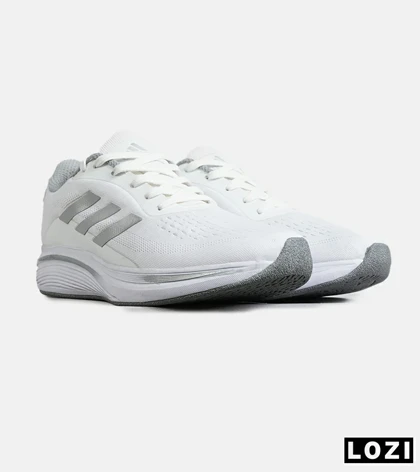 کفش کتانی مردانه و زنانه سفید ADIDAS BONCE مدل 7776