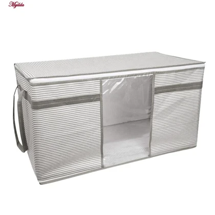 باکس لباس آلاس مدل پنجره دار سایز لارج بسته 3 عددی