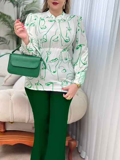 شومیز الیزه دل آسا 3038